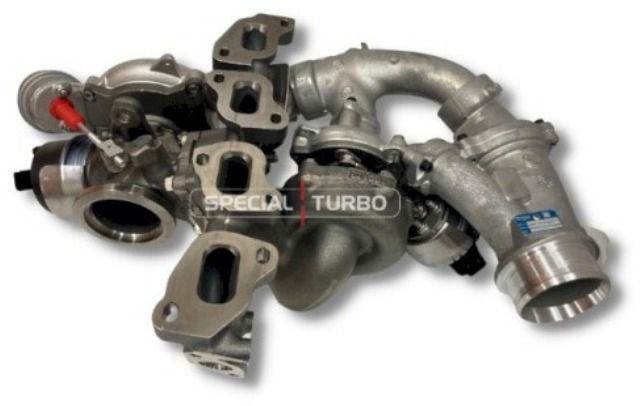 Dvoustupňové turbodmychadlo opravené ve SPECIAL TURBO