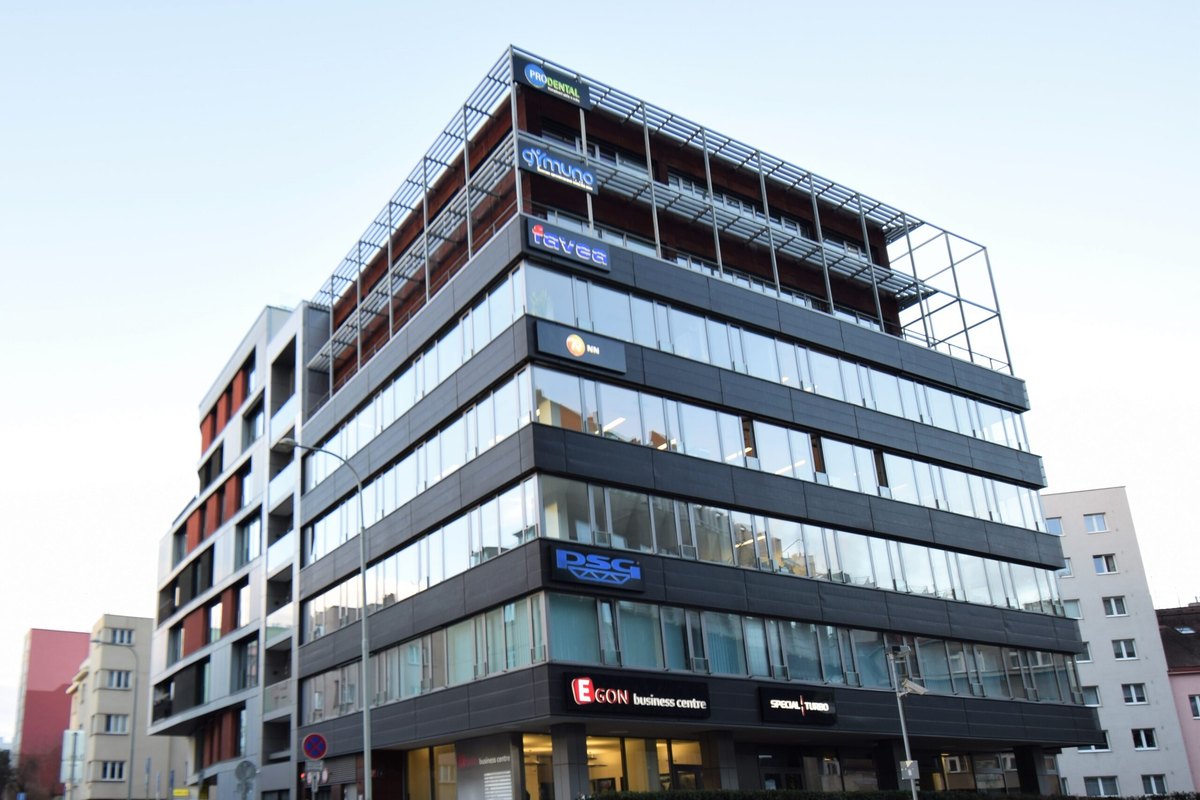 Sídlo SPECIAL TURBO v Praze, budova EGON Business Centre